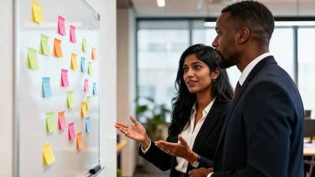 team, office, board, grades, adhesives, meeting, strategy, business, professional, woman, men, communication, planning, success, job, environment, corporate, rose, yellow, blue, green, rose flower, discussion, generated by ai. Lead generation tools for network marketing teams, judged side by side