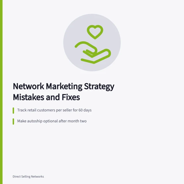 Card on network marketing strategy mistakes, autoship math and 1099 tax records. Network Marketing Strategy Mistakes: Traps and Fixes